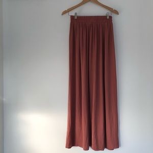 Pleated Maxi Skirt - S